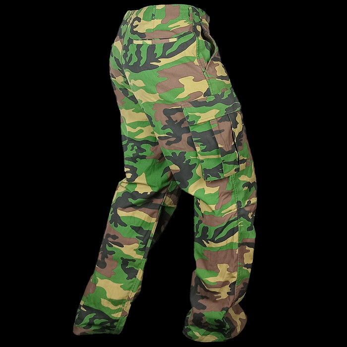 South Korean M90 Woodland Field Trousers - ROK Army Surplus - Combat Trousers