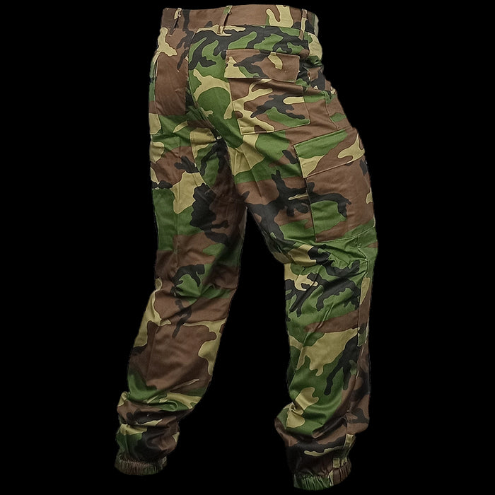 Italian Army Woodland Field Trousers - 0 - Unclassified