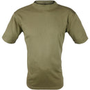 British Army OD Coolmax T-Shirt - Value Grade - British Army Surplus - Plain & Print T-Shirts