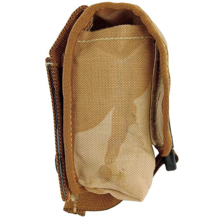 British Desert DPM MOLLE Helmet Pouch - British Army Surplus - Accessory Pouches
