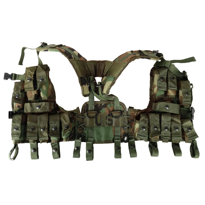 USGI Woodland Grenade Load Bearing Vest - US Army Surplus - Combat Vests