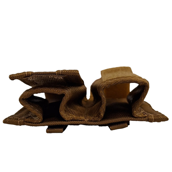 NZ Army Coyote Double 40mm Grenade Pouch - New Zealand Army Surplus - Grenade Pouches