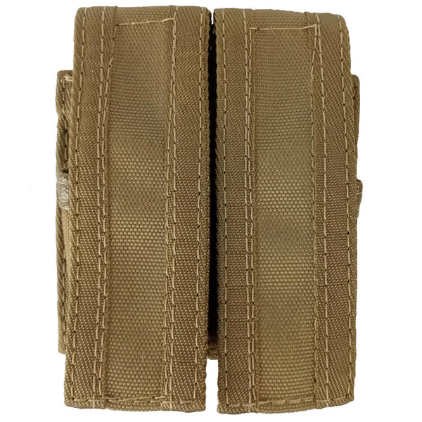 NZ Army Coyote Double Pistol Mag Pouch