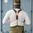 East German Trouser Suspenders - East German Army Surplus - Belts & Suspenders