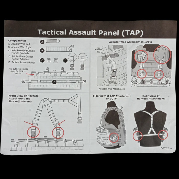 USGI ACU Tactical Assault Panel - US Army Surplus - Combat Vests & Rigs
