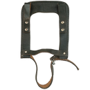 East German Leather Shovel Cover - East German Army Surplus - Entrenching Tools