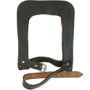 East German Leather Shovel Cover - East German Army Surplus - Entrenching Tools