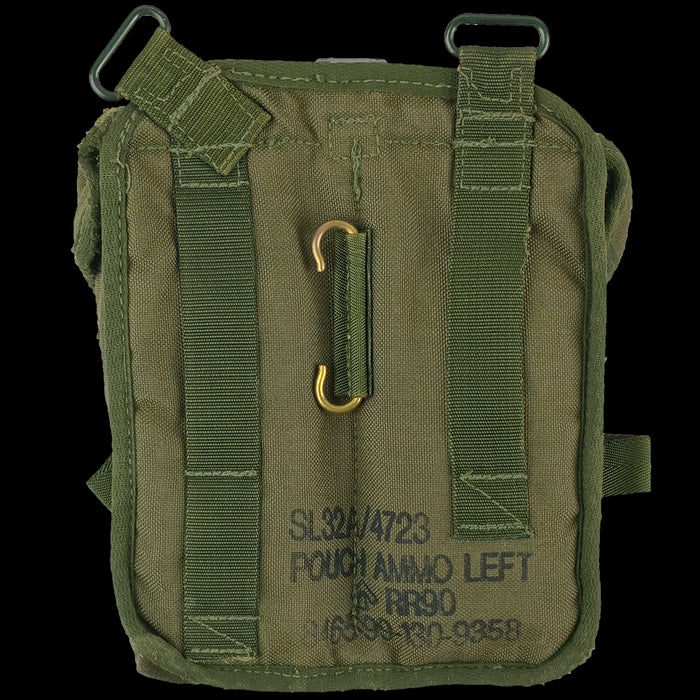 British OD Twin Mag Pouch - British Army Surplus - Magazine Pouches