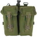 British OD Twin Mag Pouch - British Army Surplus - Magazine Pouches