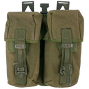 British OD Twin Mag Pouch - British Army Surplus - Magazine Pouches