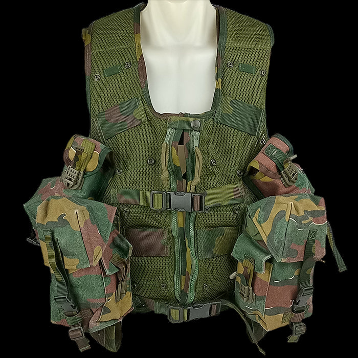 Belgian Jigsaw Tactical Vest - Belgian Army Surplus - Combat Vests & Rigs