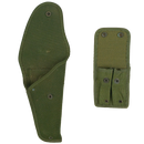 Belgian OD Pistol Belt With Holster - Belgian Army Surplus - Holsters