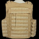 British Aegis Tan Plate Carrier - British Army Surplus - Combat Vests & Rigs