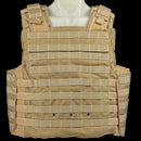 British Aegis Tan Plate Carrier - British Army Surplus - Combat Vests & Rigs