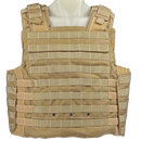 British Aegis Tan Plate Carrier - British Army Surplus - Combat Vests & Rigs