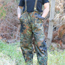 German Army Flecktarn Rain Trousers - Value Grade - German Army Surplus - Rain Trousers