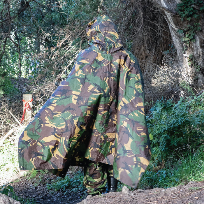 Dutch Army DPM Poncho - Value Grade - Dutch Army Surplus - Ponchos