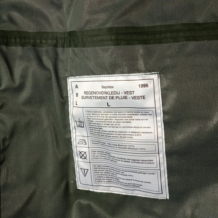 Belgian Army Camo Wet Weather Jacket - Belgian Army Surplus - Rain Jackets