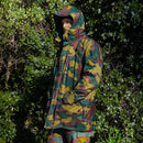 Belgian Jigsaw Camo Wet Weather Jacket - New - Belgian Army Surplus - Rain Jackets