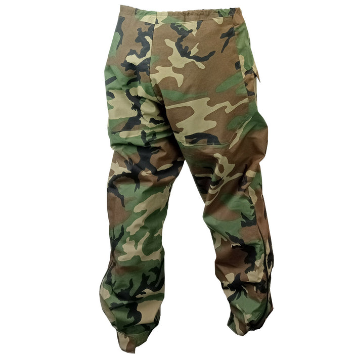 USGI Woodland Gore-Tex Trousers - Grade 2 - US Army Surplus - Rain Trousers