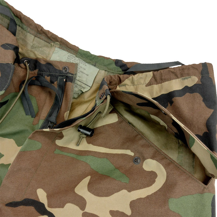 USGI Woodland Gore-Tex Trousers - Grade 2 - US Army Surplus - Rain Trousers