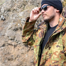 Italian Army Vegetato Wet Weather Jacket - Italian Army Surplus - Rain Jackets