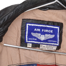 Air Force Airborne Leathers Flight Jacket - 2XLarge - Army & Outdoors - Flight Jackets