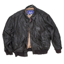 Air Force Airborne Leathers Flight Jacket - 2XLarge - Army & Outdoors - Flight Jackets