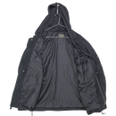 Alpha Industries Black Lined Jacket w/ Hood - Large - Army & Outdoors - Field Jackets