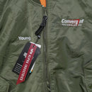 Alpha Industries Branded MA-1 Olive Flight Jacket - Medium - Alpha Industries - Flight Jackets