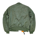 Alpha Industries MA-1 Olive Flight Jacket - Large