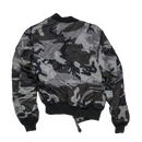 Alpha Industries Urban Camo Reversible MA-1 Flight Jacket - Small