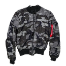 Alpha Industries Urban Camo Reversible MA-1 Flight Jacket - Small