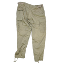 Atlanco Khaki BDU Trousers - Large Long - Army & Outdoors - Combat Trousers