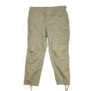 Atlanco Khaki BDU Trousers - Large Long - Army & Outdoors - Combat Trousers