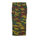 Belgian Jigsaw Camo Ripstop Trousers - Large Short-Regular - Belgian Army Surplus - Combat Trousers
