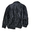 Black Leather Rough Stitch Jacket - 2XLarge - Army & Outdoors - Field Jackets