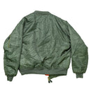 Boeing MA-1 Olive Bomber Jacket - Large - Army & Outdoors - Flight Jackets