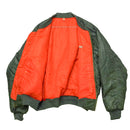 Boeing MA-1 Olive Bomber Jacket - Large - Army & Outdoors - Flight Jackets
