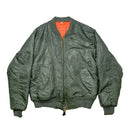Boeing MA-1 Olive Bomber Jacket - Large - Army & Outdoors - Flight Jackets