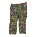 British Army 80s DPM Windproof Arctic Trousers - 96cm - Large - British Army Surplus - Combat Trousers