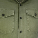 British Olive Cotton Short Sleeve Shirt - British Army Surplus - Service Shirts