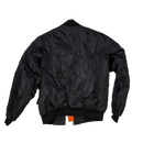 Burk's Bay Black MA-1 Flight Jacket - Large