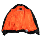 Burk's Bay Black MA-1 Flight Jacket - Large