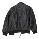 Burk's Bay Leather Bomber Jacket - Large - Army & Outdoors - Flight Jackets