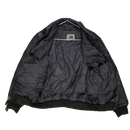 Burk's Bay Leather Bomber Jacket - Large - Army & Outdoors - Flight Jackets