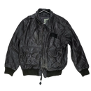 Burk's Bay Leather Bomber Jacket - Large - Army & Outdoors - Flight Jackets