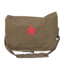 Canvas Paratrooper Red Star Messanger Bag - Army and Outdoors - Shoulder Bags