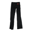Dickies Women's Black Flared Trousers - Size 0, XXS - Army & Outdoors - Jeans