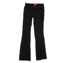 Dickies Women's Black Flared Trousers - Size 0, XXS - Army & Outdoors - Jeans